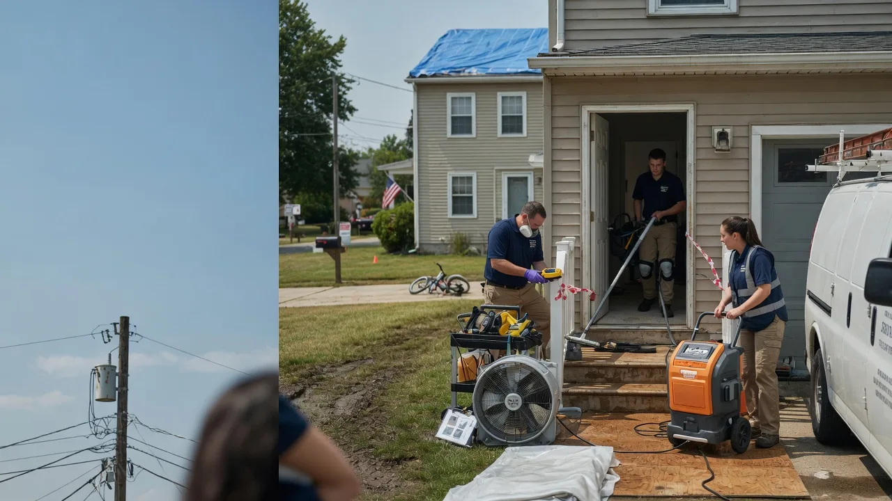 Water Damage Repair in Green, OH near me